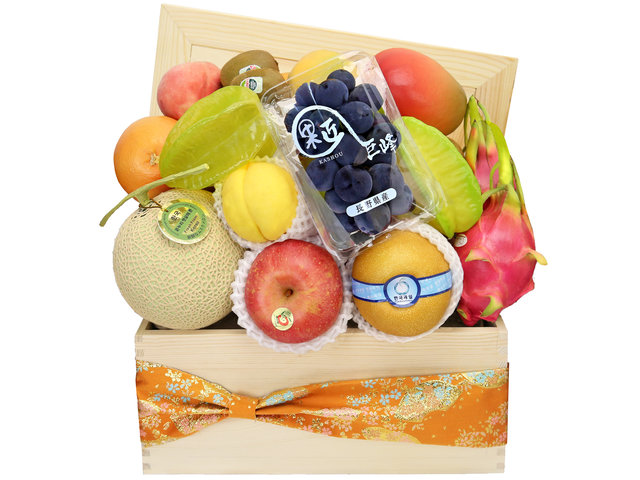 Fruit Basket - Mid Autumn Fancy Delicate Fruit Hamper FH204 - M20802A2 Photo