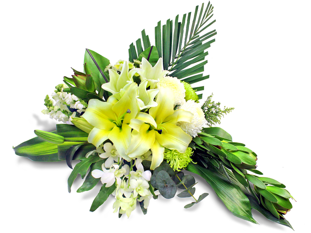 Funeral Coffin n Casket Flower - Coffin Flower 7 - L105298 Photo