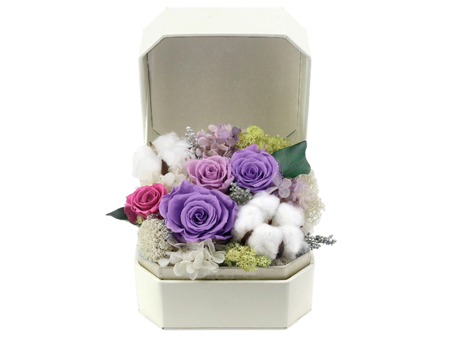 Preserved Forever Flower - Secret Garden Preserved Flower Box M31 - L36515788 Photo