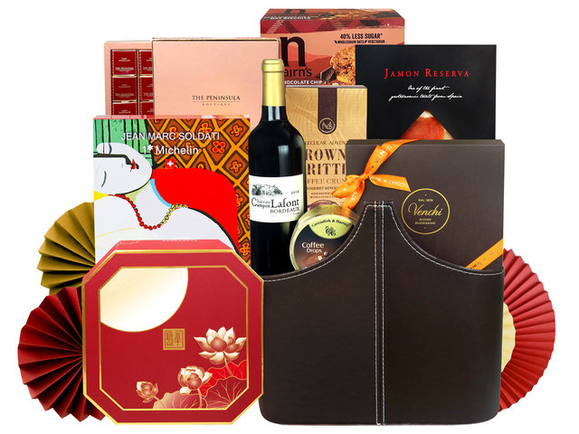 中秋果籃Hamper - 中秋高級美食禮籃 MA01 - MH0803A1 Photo