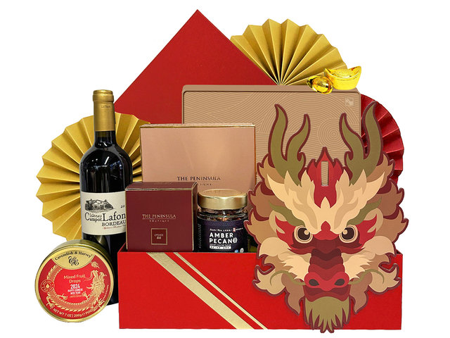 新年果篮Hamper - 农历新年中国礼物篮 0118B2 - CHC0118B2 Photo