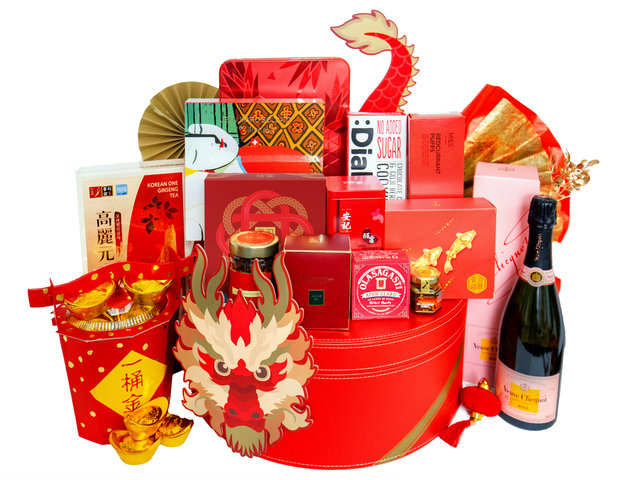 CNY Gift Hamper - Chinese New Year Gift Baskets 0111B3 - CH20111B3 Photo