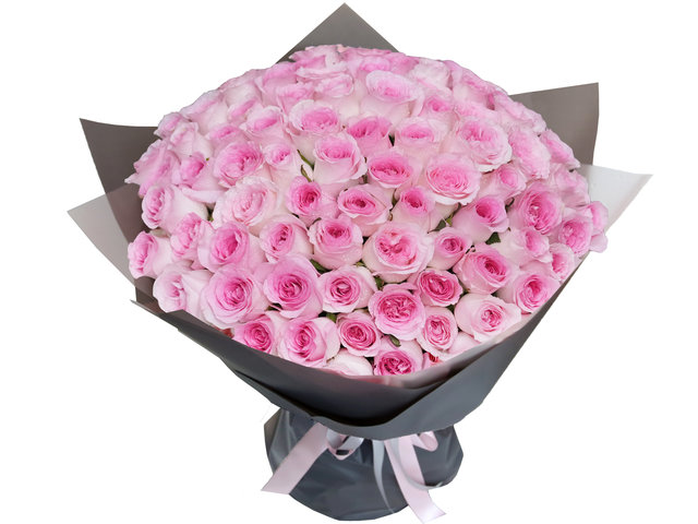 Florist Flower Bouquet - 99 Pink Rose Bouquet Z1 - 9E0520A1 Photo